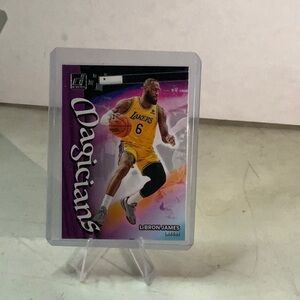 LeBron James Magicians Trading Card